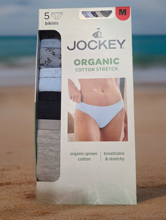 Jockey Other - 5-pack Jockey cotton stretch bikini set Women M 8/10